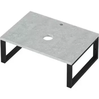 Столешница 1Marka Grunge Loft 70х48 бетон светлый (Ц0000015934)