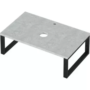 Столешница 1Marka Grunge Loft 80х48 бетон светлый (У85839)