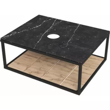 Столешница 1Marka Loft 59х48 черный/древесный (Ц0000021559)