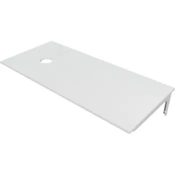 Столешница 1Marka Wash 110х50 под стиральную машину, белый глянец (Ц0000004097)
