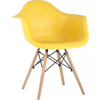 Кресло Stool Group Eames W желтое