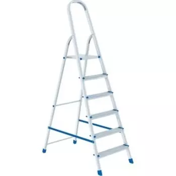 Стремянка СибрТех 6 ступеней (97716)