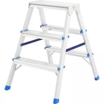 Стремянка СибрТех двусторонняя 3 ступени (97923)