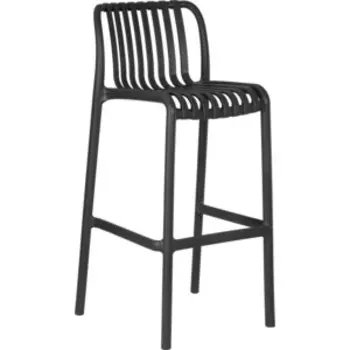 Стул барный Dobrin CHLOE BAR LMZL-PP777 темно-серый