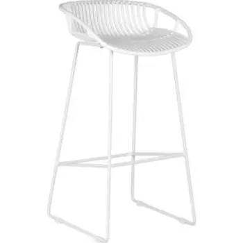 Стул барный Dobrin FRANK LMZL-PP775A белый