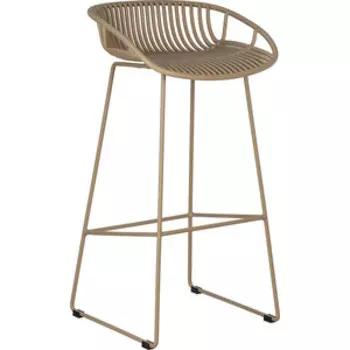 Стул барный Dobrin FRANK LMZL-PP775A бежевый