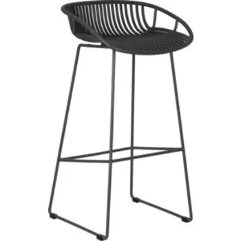 Стул барный Dobrin FRANK LMZL-PP775A темно-серый