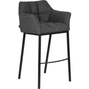 Стул барный Dobrin LUCAS LMN-1406 серая ткань (F-22)