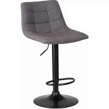 Стул барный Dobrin TAILOR black LM-5017-blackBase серая ткань (188-55)
