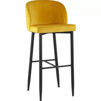 Барный стул Stool Group Оскар вельвет оранжевый MC11B velvet HLR-41 dual