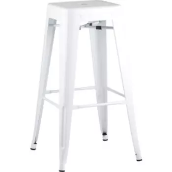 Барный стул Stool Group Tolix белый глянцевый YD-H765 LG-02