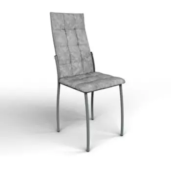 Стул Бител Волна (Серебро, Графит) (BIT001318)