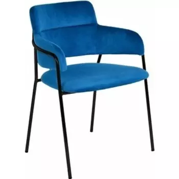 Стул Bradex Napoli синий, ножки черные (FR 0718)