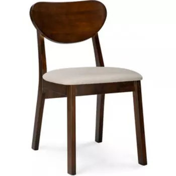 Стул деревянный Woodville Loid dirty oak / light beige (15521)