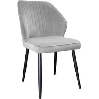 Стул Dikline 222М B22 серый ножки черные