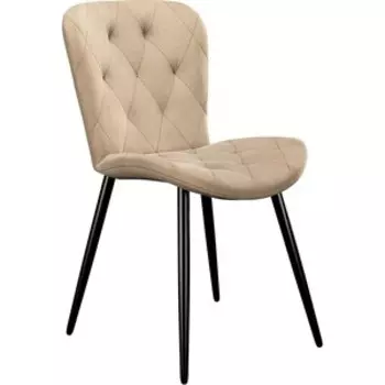 Стул Dikline 303 B03 бежевый ножки черные