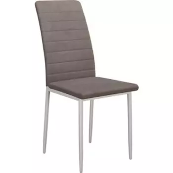 Стул Dikline Текс каркас белый B5 latte