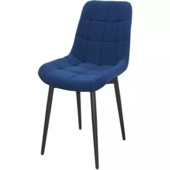 Стул Катрин Р синий/опора черная (KT19655)