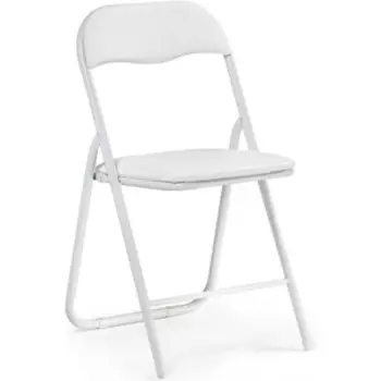 Стул на металлокаркасе Woodville Fold 1 складной white / white