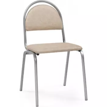 Стул на металлокаркасе Woodville Гумер бежевый / светлый мусс (587877)