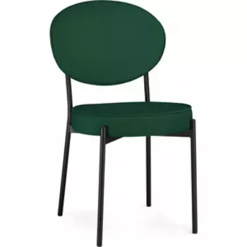 Стул на металлокаркасе Woodville Ройс зеленый / черный (584278)