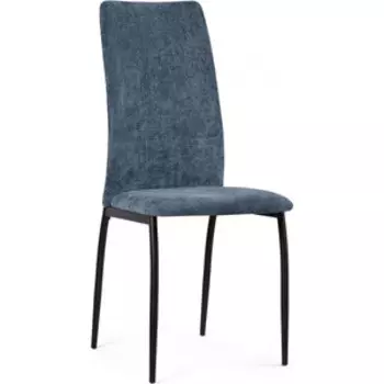 Стул на металлокаркасе Woodville Tod black / blue (15772)