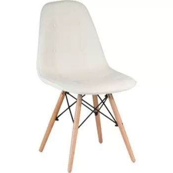 Стул обеденный Dobrin BENNET LMZL-301 ножки светлый бук, кремовый