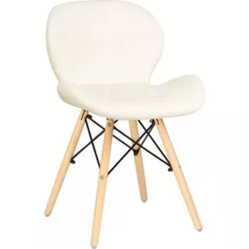 Стул обеденный Dobrin BUTTERFLY LMZL-302 ножки светлый бук, цвет сиденья кремовый