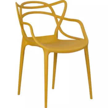 Стул обеденный Dobrin MASTERS LMZL-PP601 горчичный (Y-03)
