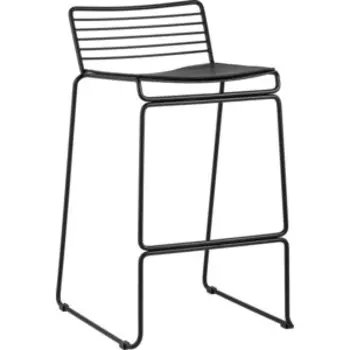 Стул обеденный Stool Group Danny черный с черной подушкой