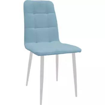 Стул Планета про Леон классика, небесно-серый, белые ножки (13050153)