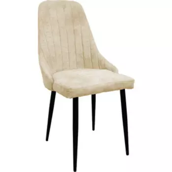 Стул Планета про Милан, бежевый, черные ножки (13020452)
