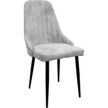 Стул Планета про Милан, серый, черные ножки (13020455)