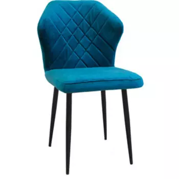 Стул Планета про Ницца, аквамарин, черные ножки (13010451)