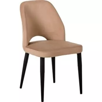 Стул R-home Ledger Беж Эко черный