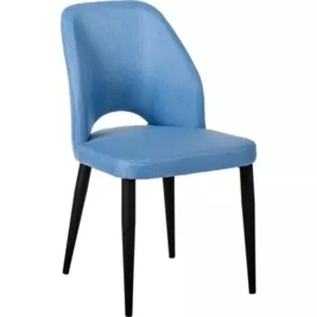 Стул R-home Ledger Голуб Эко черный