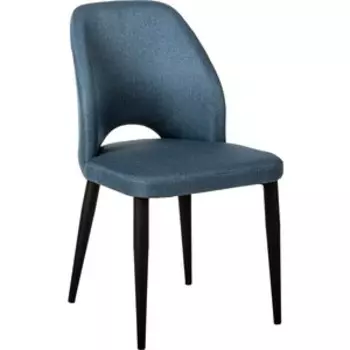 Стул R-home Ledger Син Эко черный