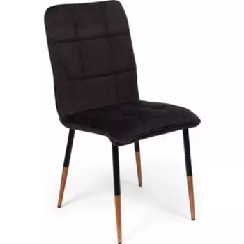 Стул Shado София премиум черный/черный/медь