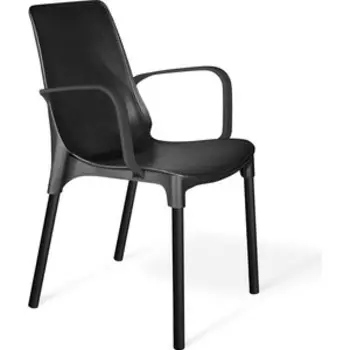 Стул Sheffilton SHT-S76 черный/черный муар