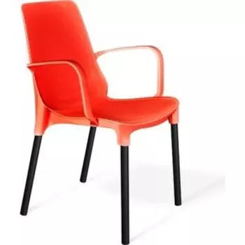 Стул Sheffilton SHT-S76 красный/черный муар