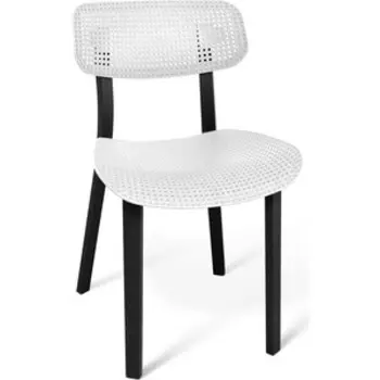 Стул Sheffilton SHT-S85 белый/черный