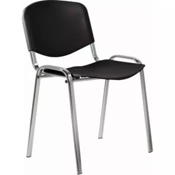 Стул Staff Iso Plast CF-009 хром каркас пластик черный 532571
