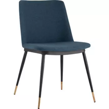 Стул Stool Group Мелисса велюр синий