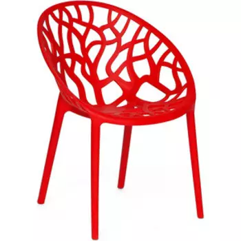 Стул TetChair Bush (mod. 017) пластик красный