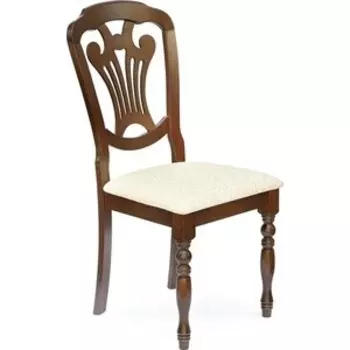 Стул TetChair Персей /Perseus cappuchino/ обивка кремовый с рисунком 3321