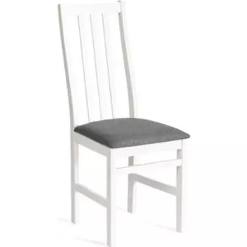 Стул TetChair Sweden многослойная фанера 41x40x99 см white ткань темно-серая (150) разобранный