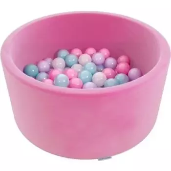 Сухой бассейн Romana Easy ДМФ-МК-02.53.03 розовыйс розовыми шариками