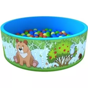 Сухой бассейн Romana Зверята ДМФ-МК-02.52.02