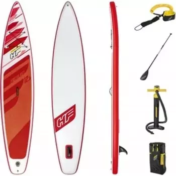 SUP-доска Bestway 65343 BW Fastblast Tech 381x76x15 см, насос, весло, лиш, ремнабор, сумка, до 120кг