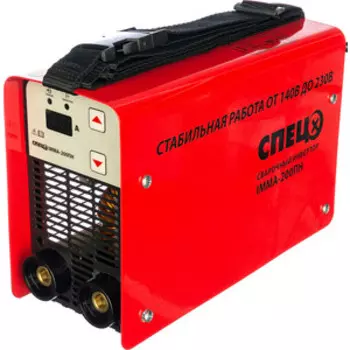 Сварочный инвертор СПЕЦ IMMA-200 ПН